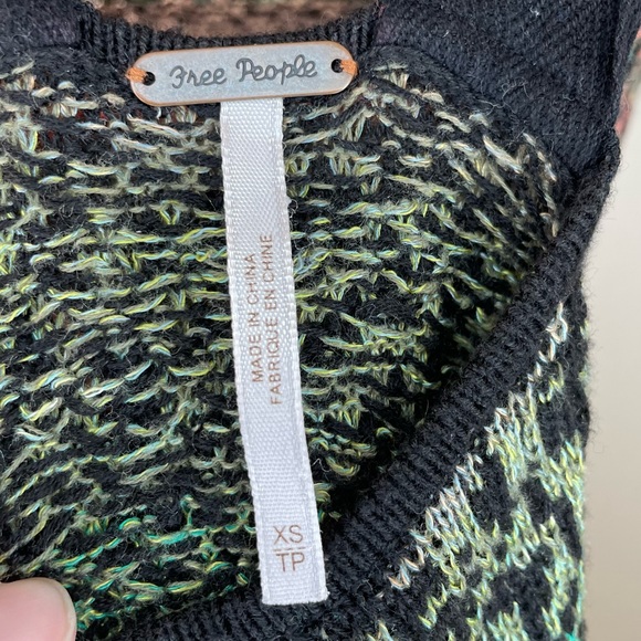 Free People Midnight Flowers Knit Maxi Dress Size XS - Picture 5 of 10